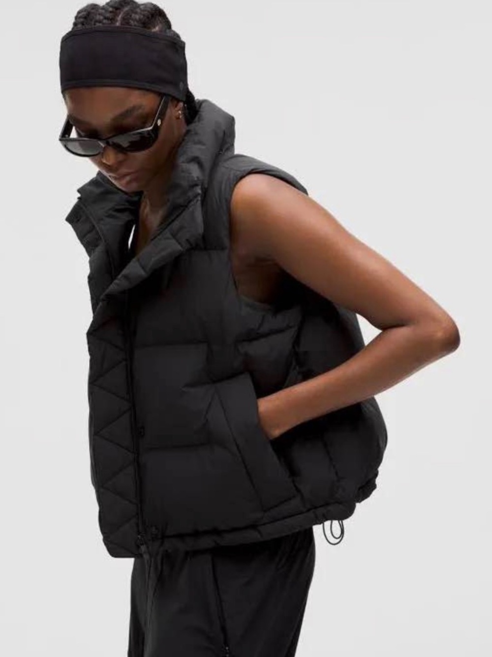 Lululemon Cropped Puffer Vest